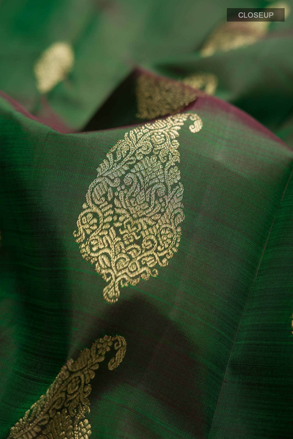Green Kanchipuram Silk Saree