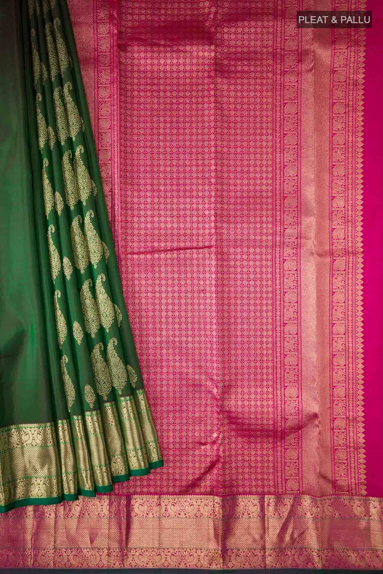 Green Kanchipuram Silk Saree