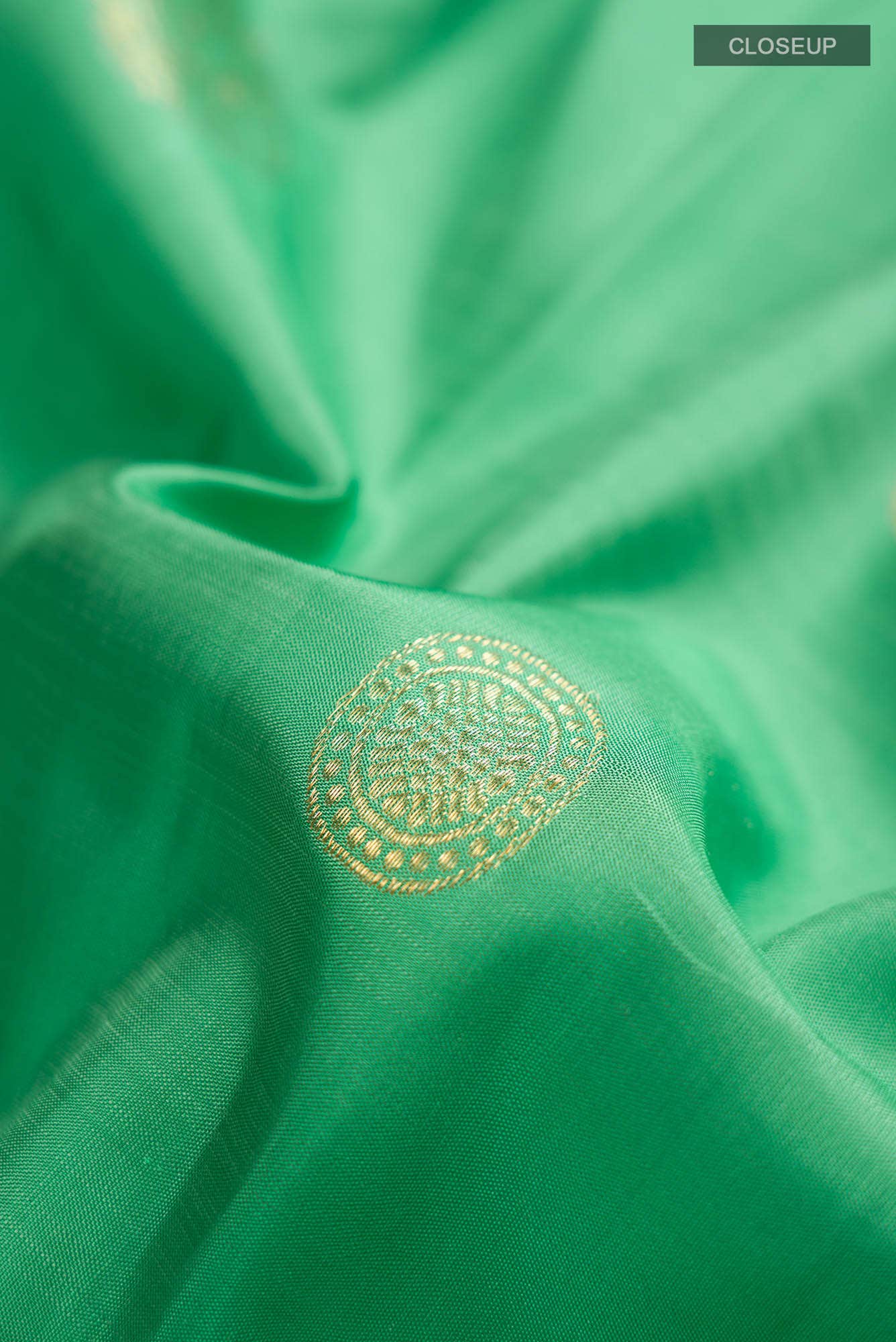 Green Kanchipuram Silk Saree