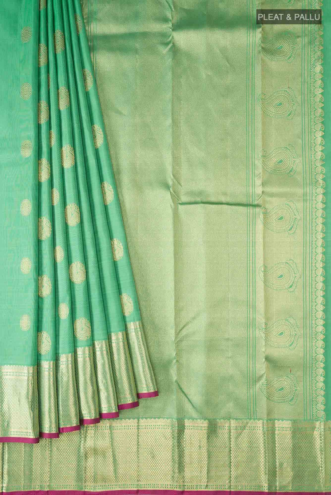 Green Kanchipuram Silk Saree