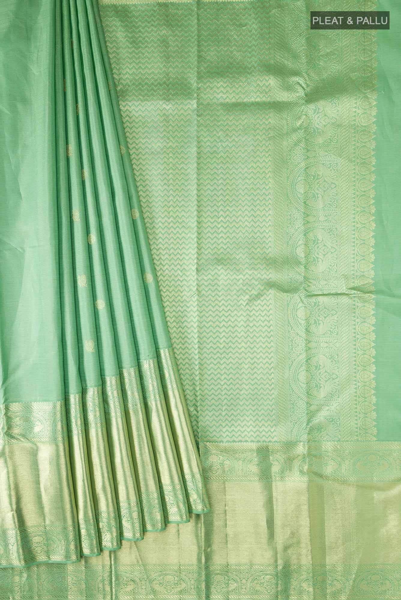 Green Kanchipuram Silk Saree