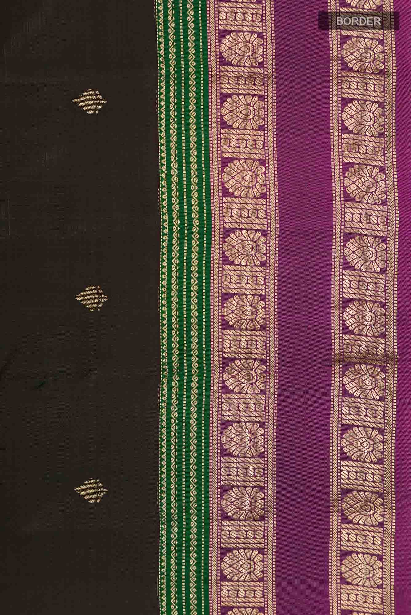 Green Kanchipuram Silk Saree