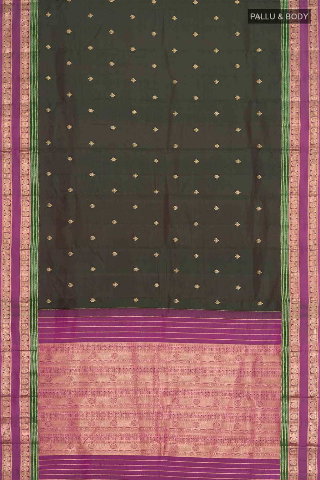 Green Kanchipuram Silk Saree