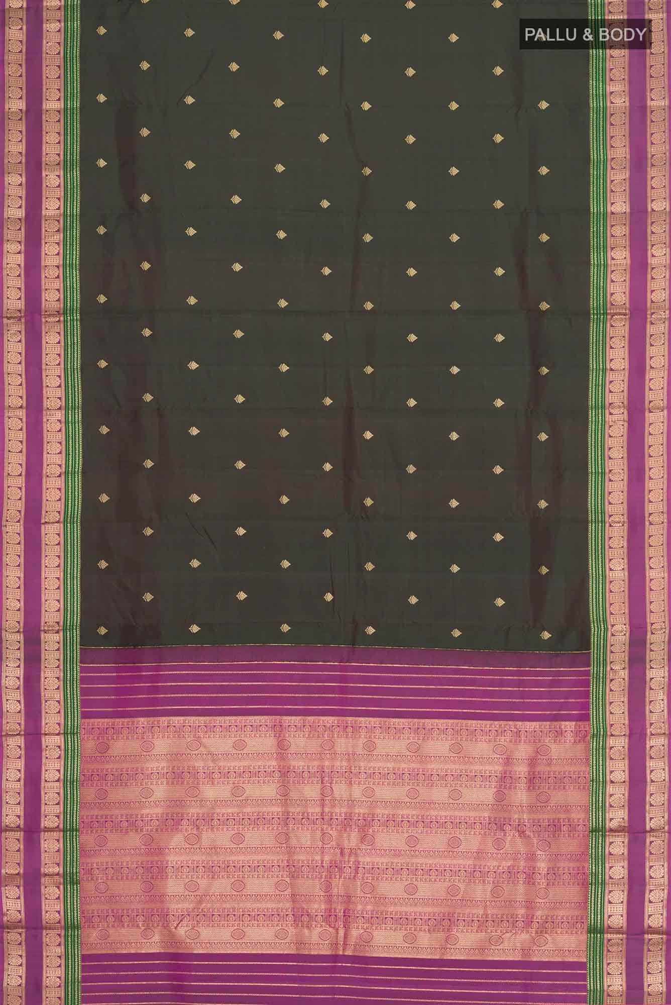 Green Kanchipuram Silk Saree