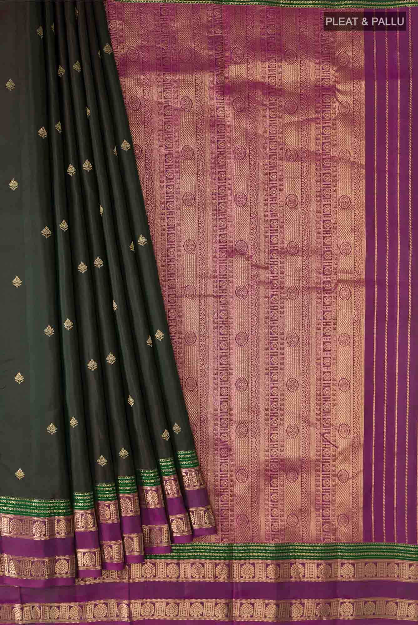 Green Kanchipuram Silk Saree