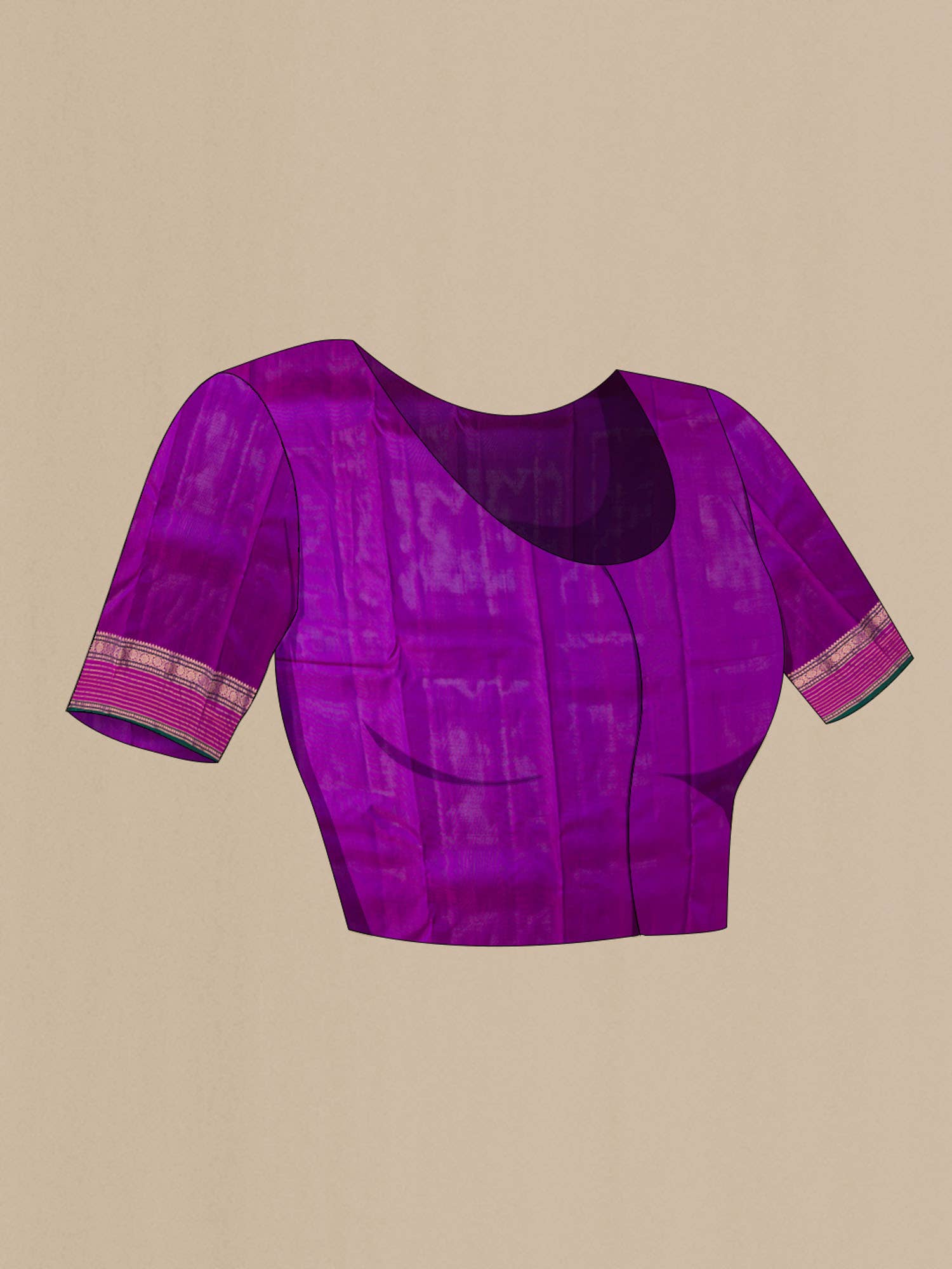 Blue Kanchipuram Silk Saree
