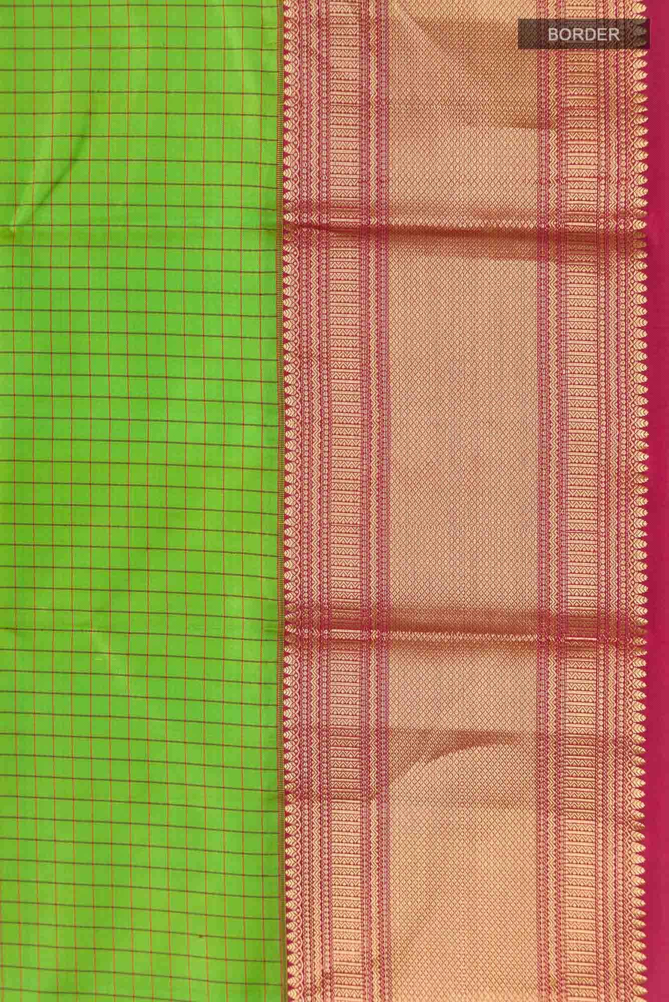 Green Kanchipuram Silk Saree