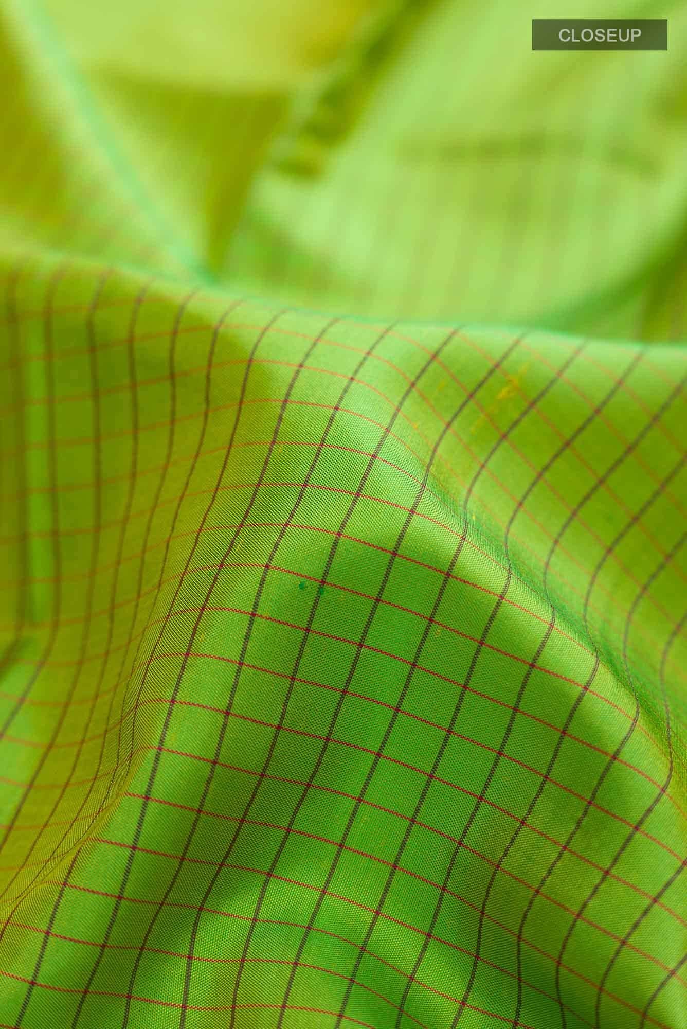 Green Kanchipuram Silk Saree