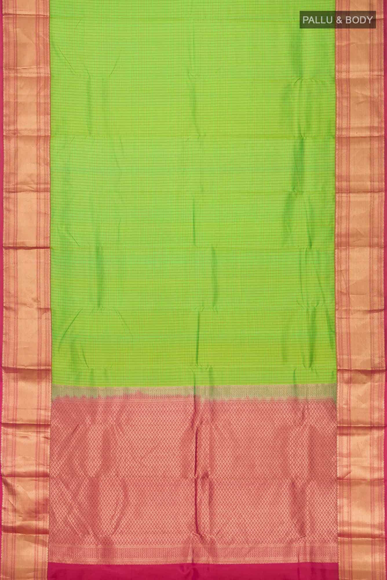 Green Kanchipuram Silk Saree