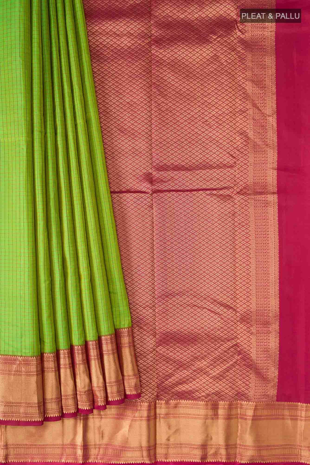 Green Kanchipuram Silk Saree