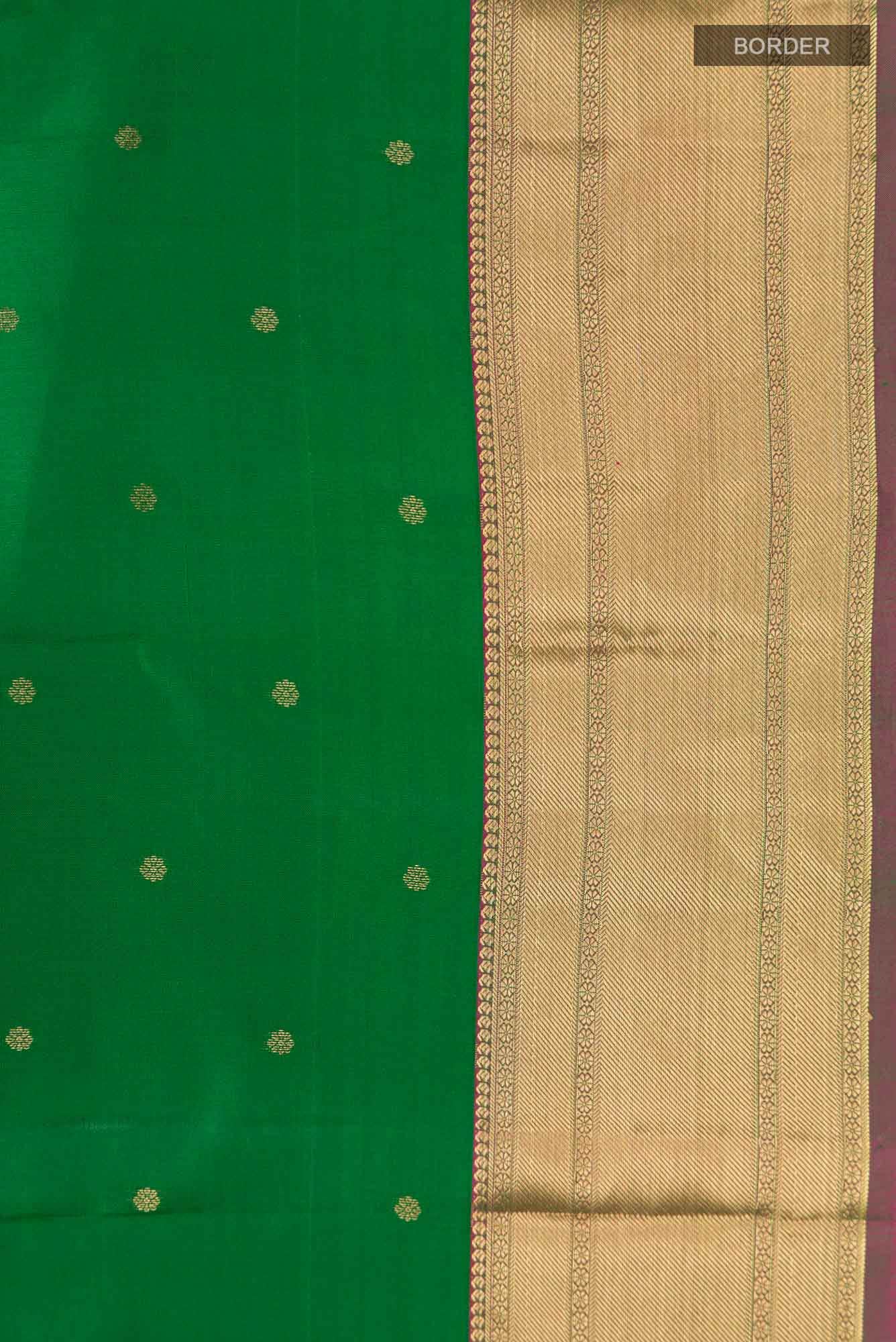 Green Kanchipuram Silk Saree