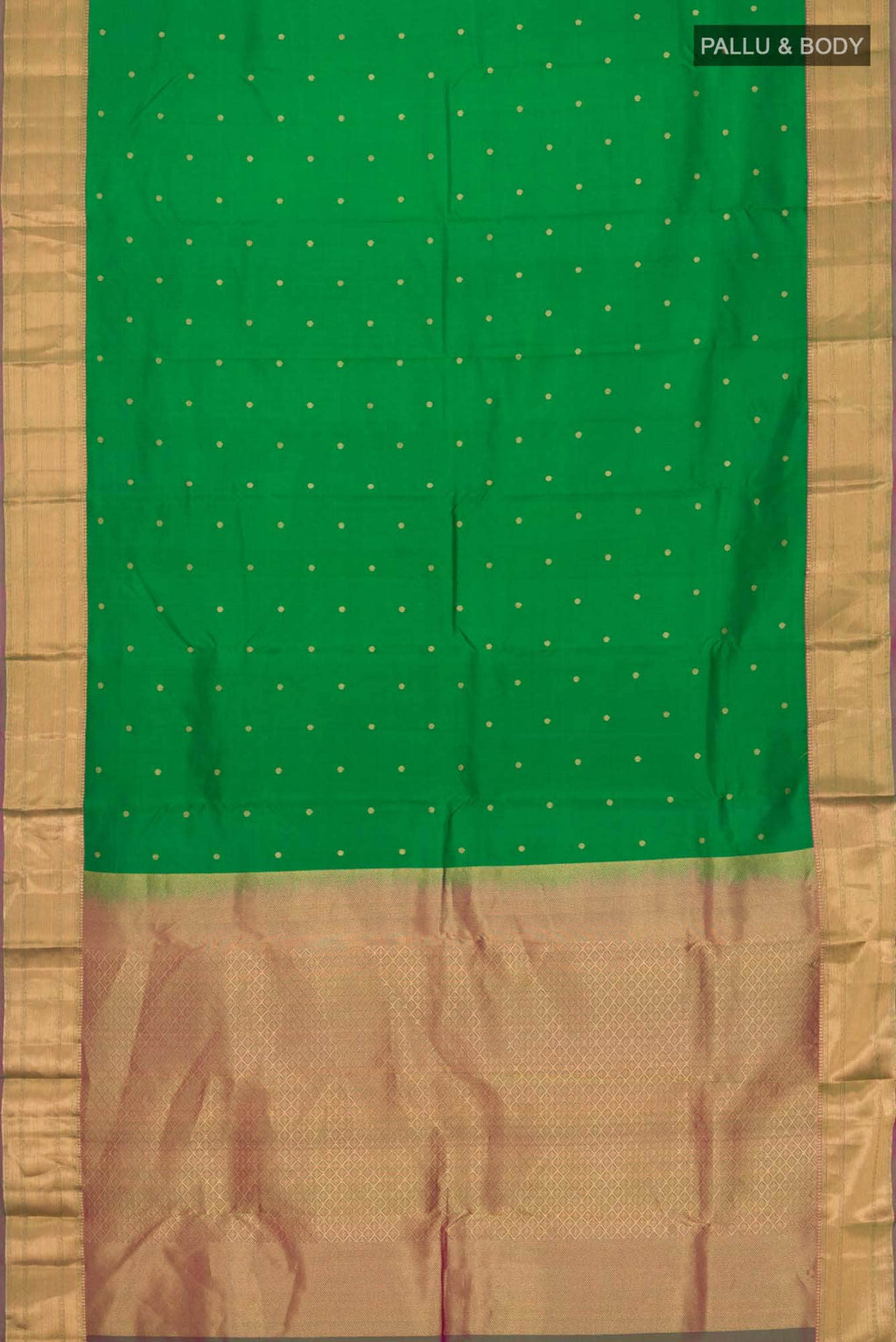 Green Kanchipuram Silk Saree