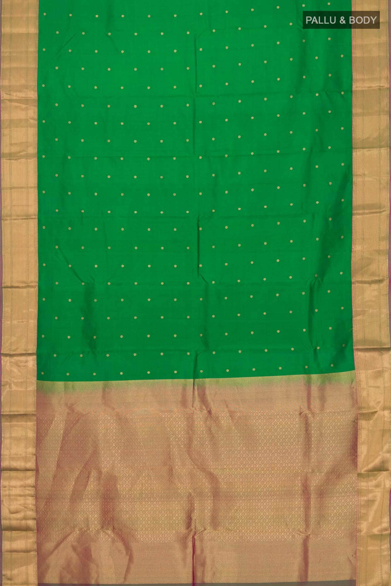 Green Kanchipuram Silk Saree