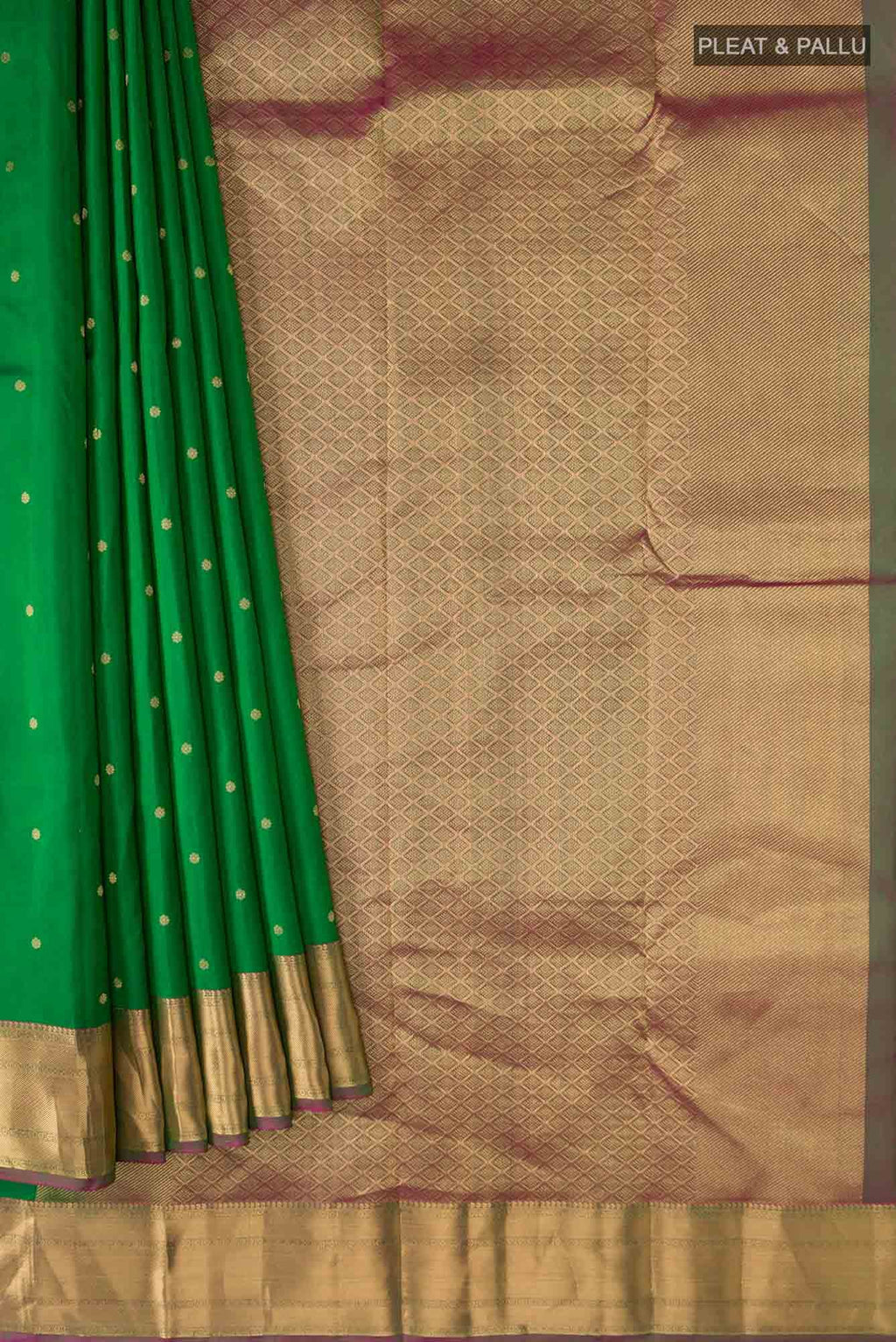 Green Kanchipuram Silk Saree