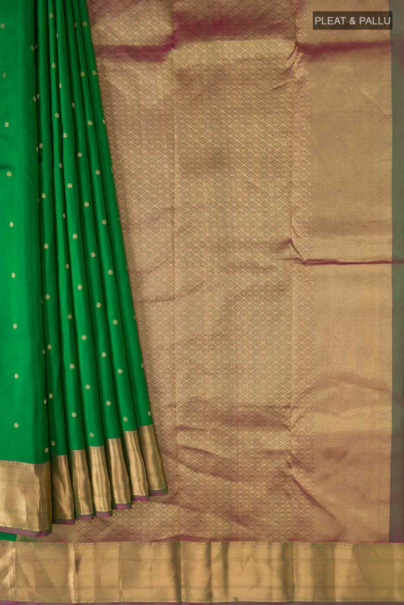 Green Kanchipuram Silk Saree