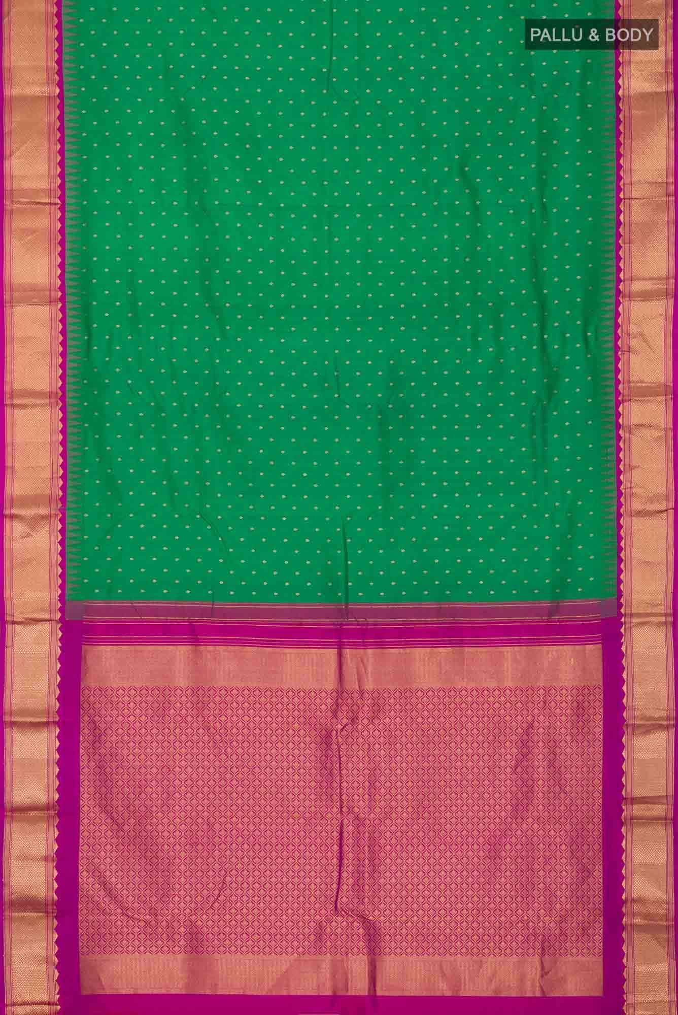 Green Kanchipuram Silk Saree