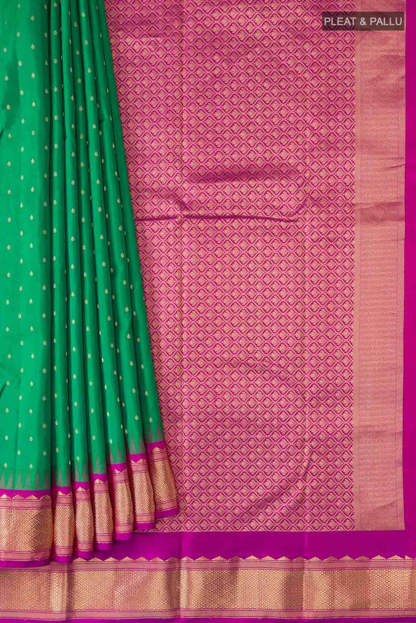 Green Kanchipuram Silk Saree
