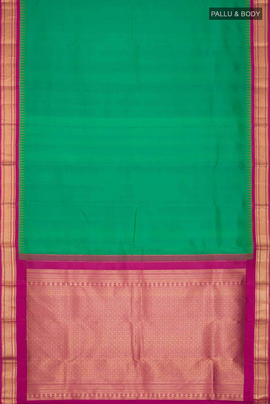 Green Kanchipuram Silk Saree