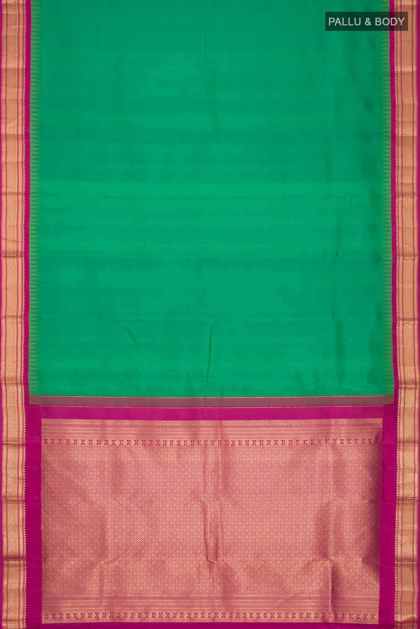 Green Kanchipuram Silk Saree