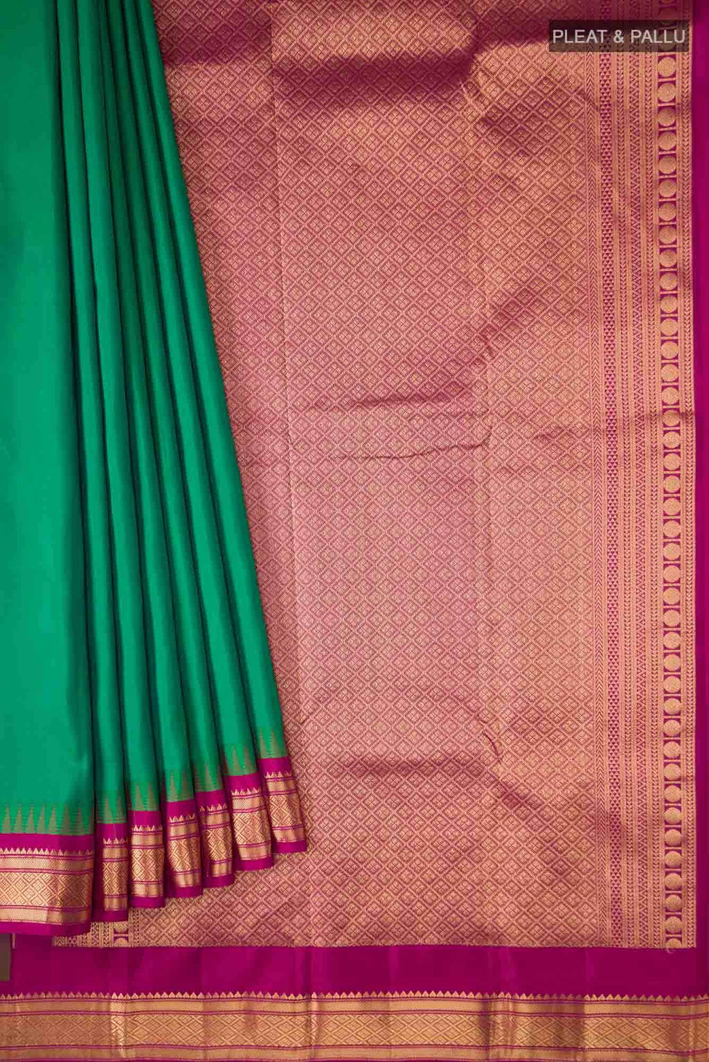 Green Kanchipuram Silk Saree