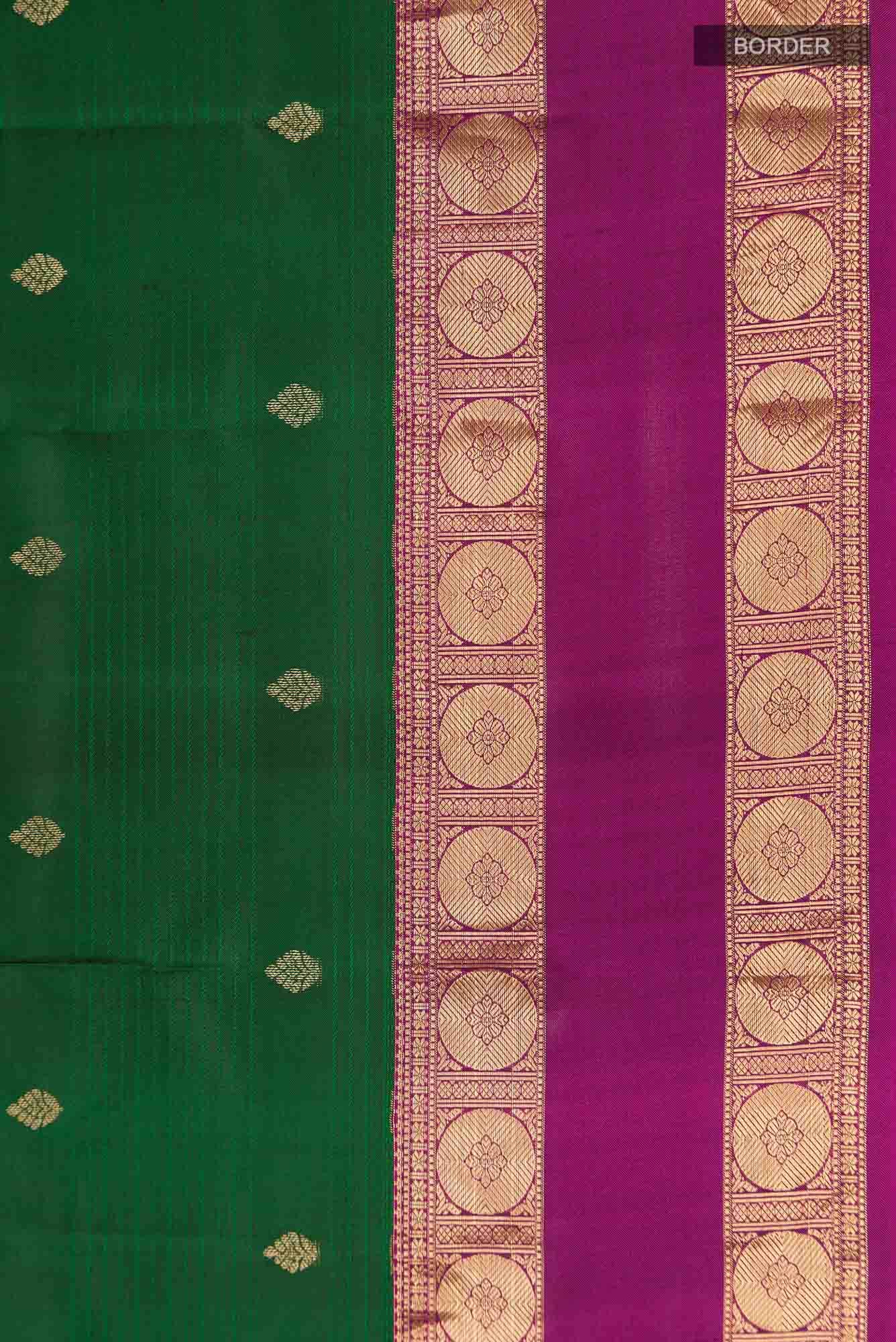 Green Kanchipuram Silk Saree