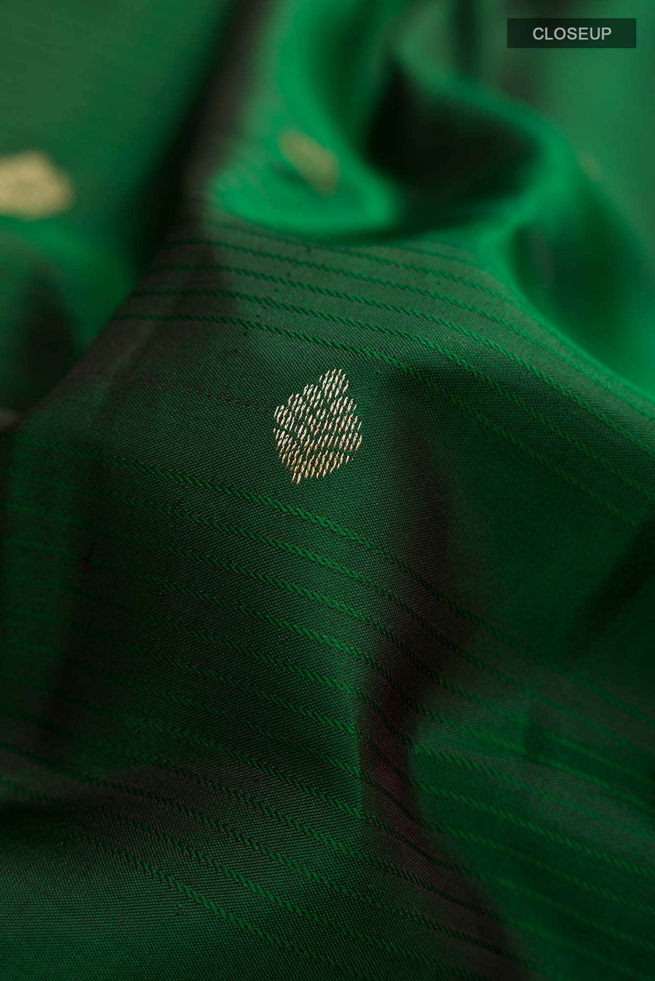 Green Kanchipuram Silk Saree