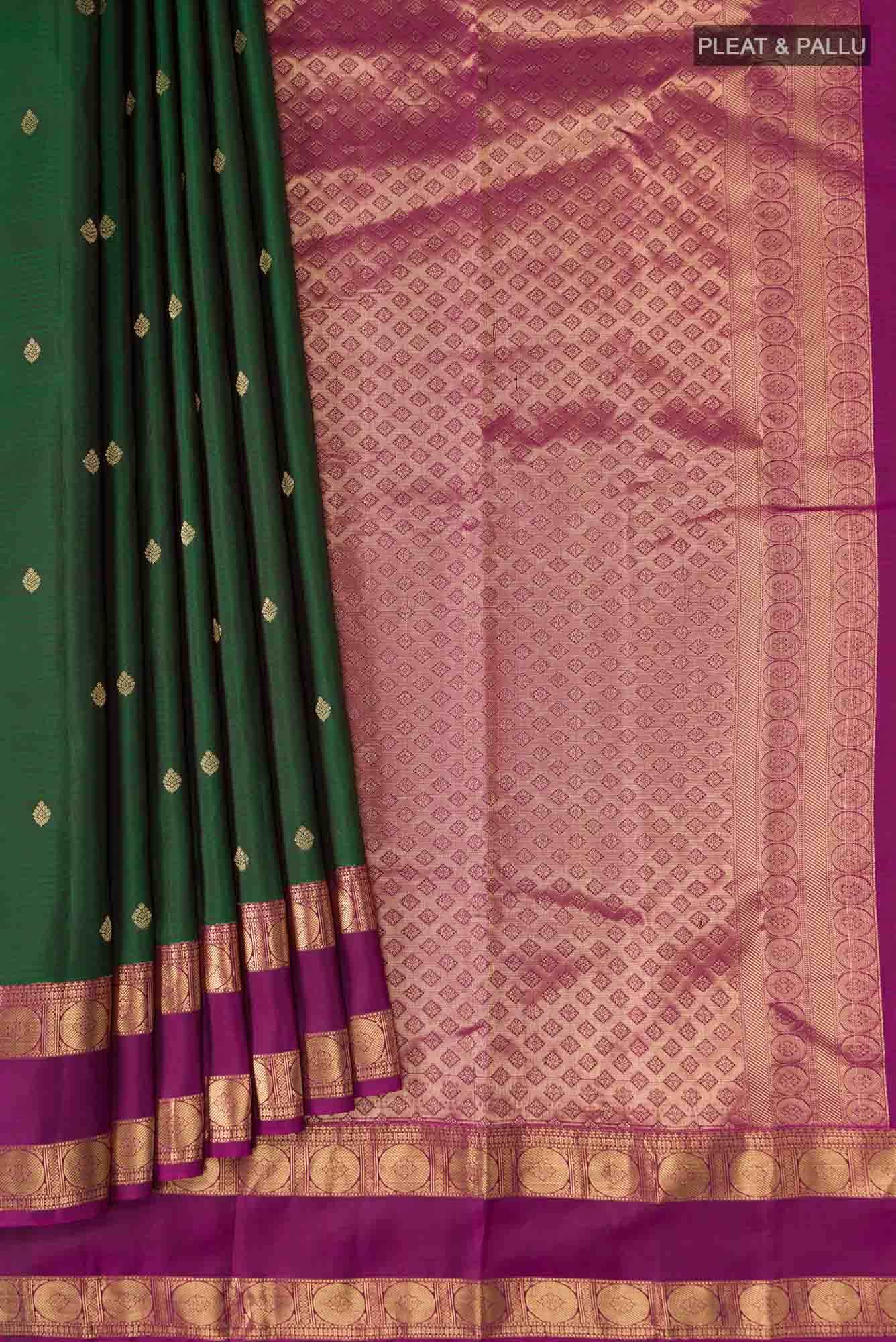 Green Kanchipuram Silk Saree