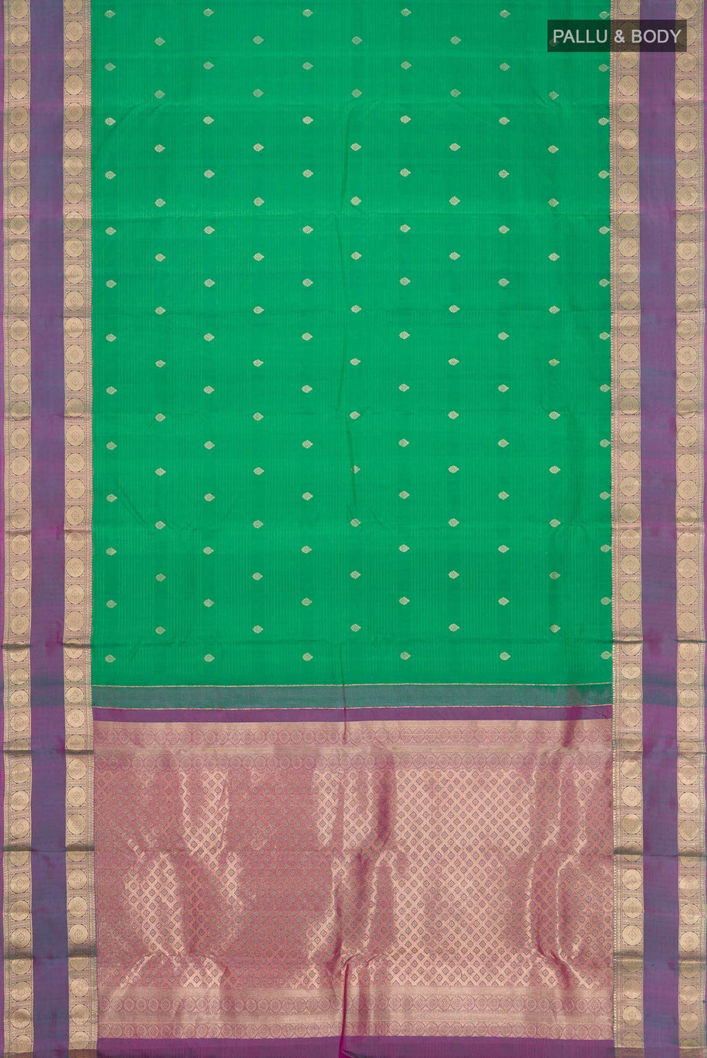 Green Kanchipuram Silk Saree