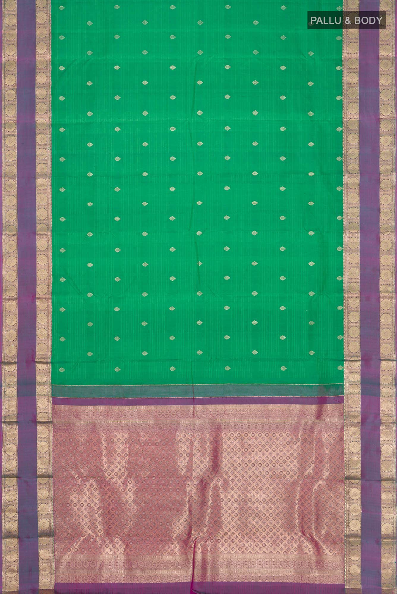 Green Kanchipuram Silk Saree