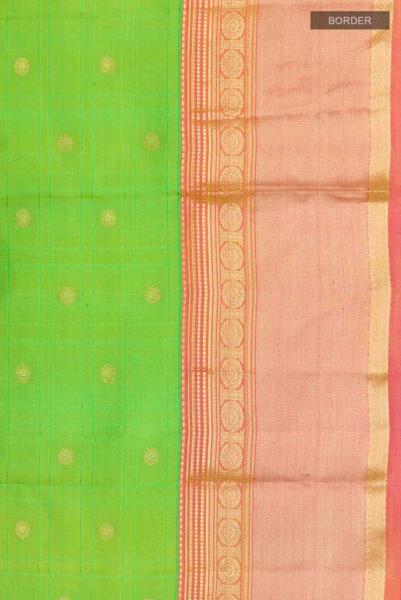 Green Kanchipuram Silk Saree