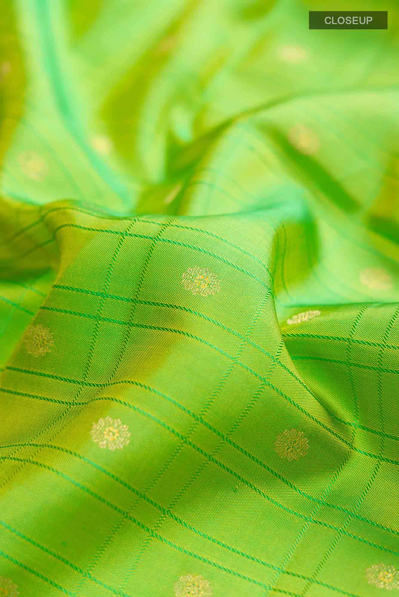 Green Kanchipuram Silk Saree