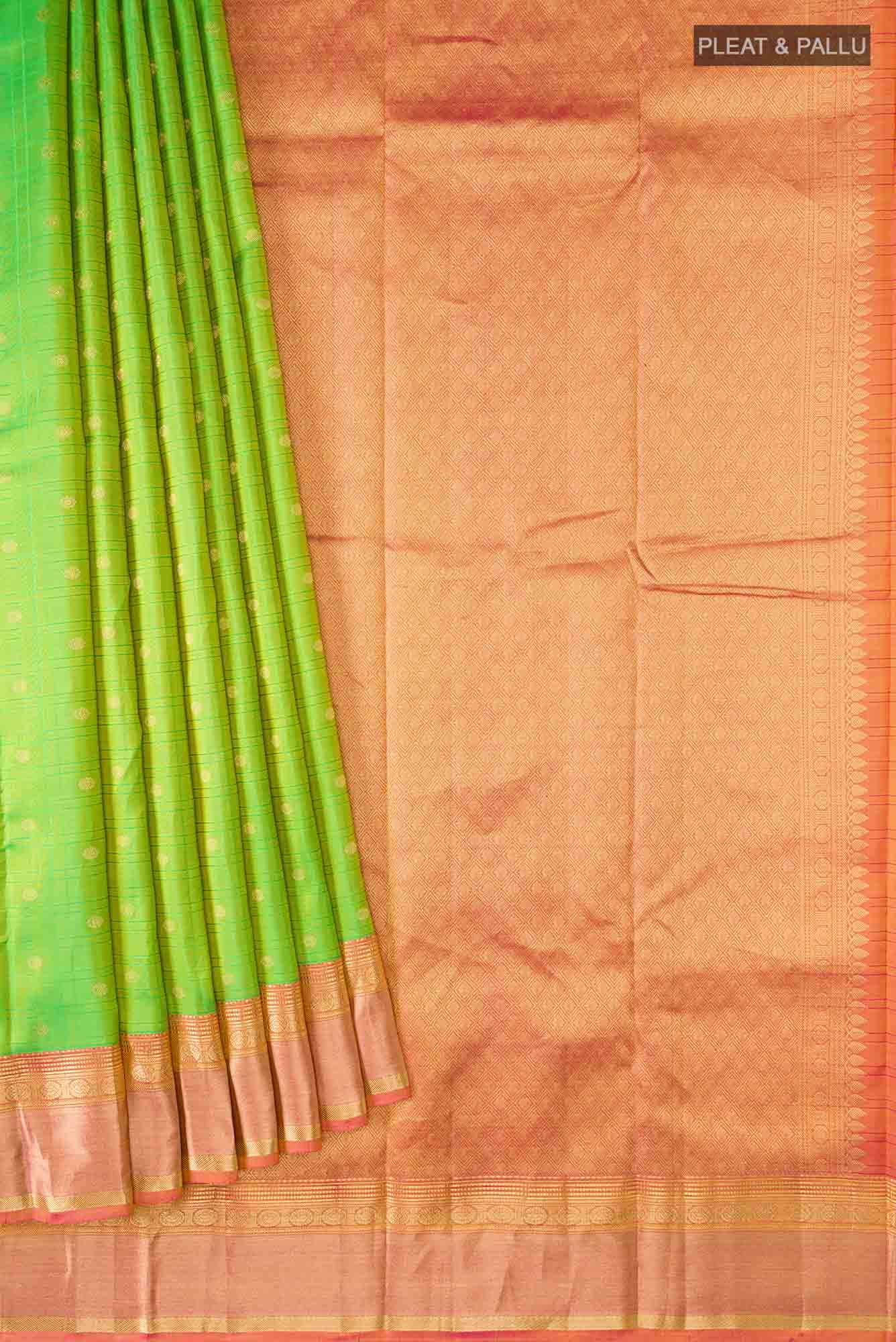 Green Kanchipuram Silk Saree