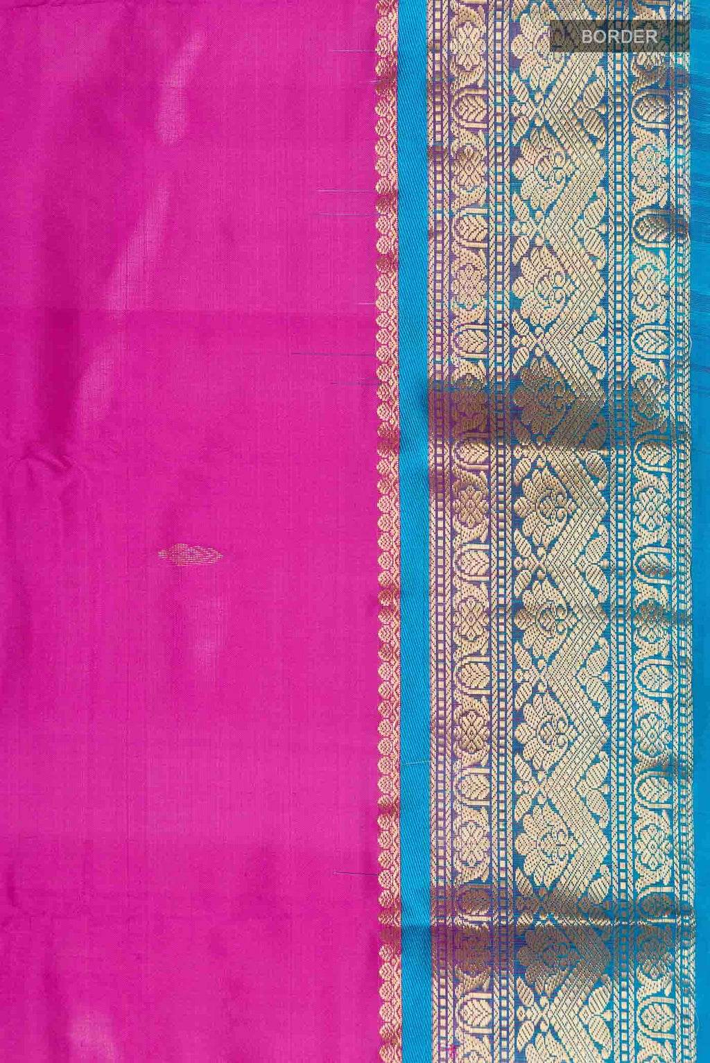 Pink Bangalore Silk Saree