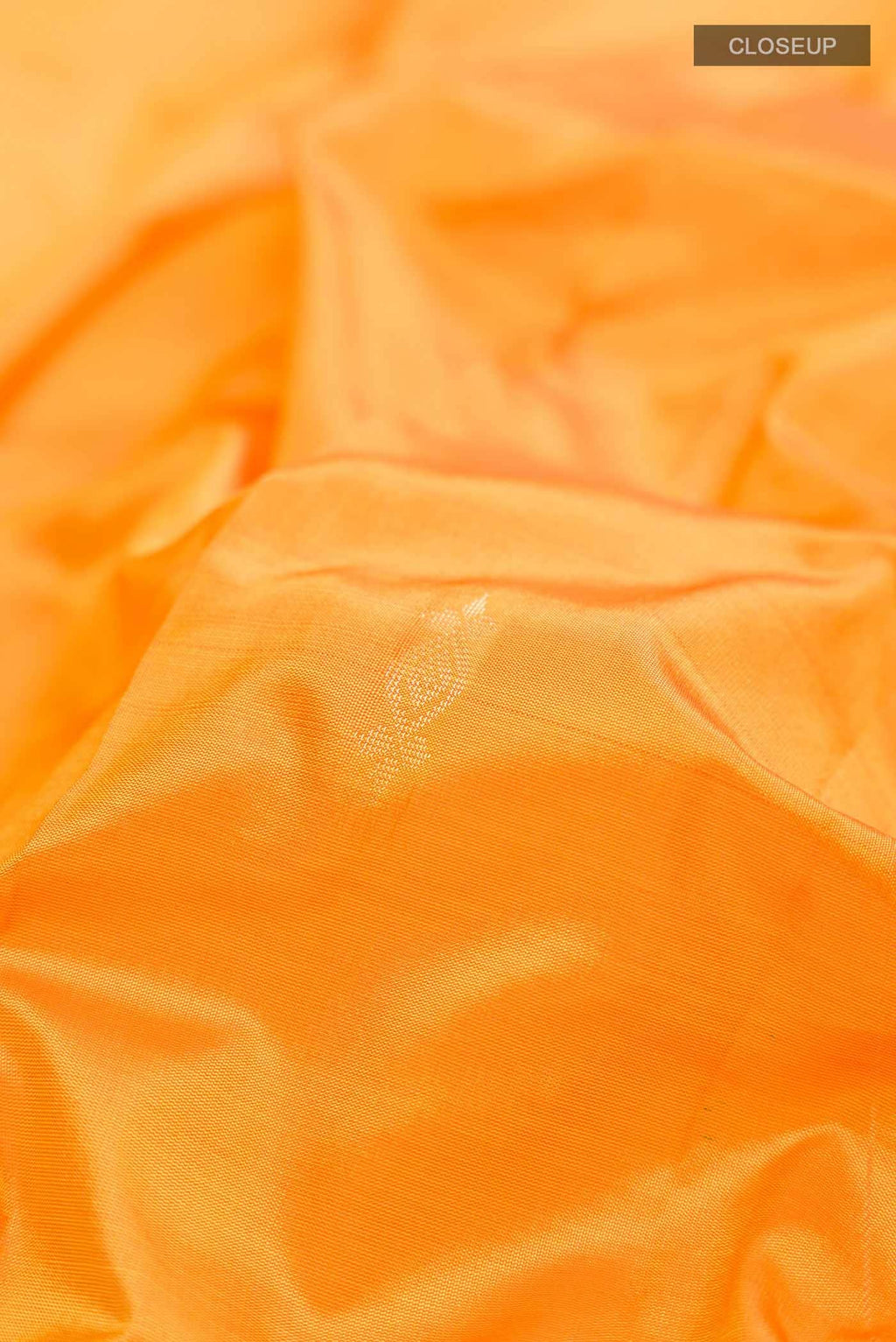 Orange Bangalore Silk Saree