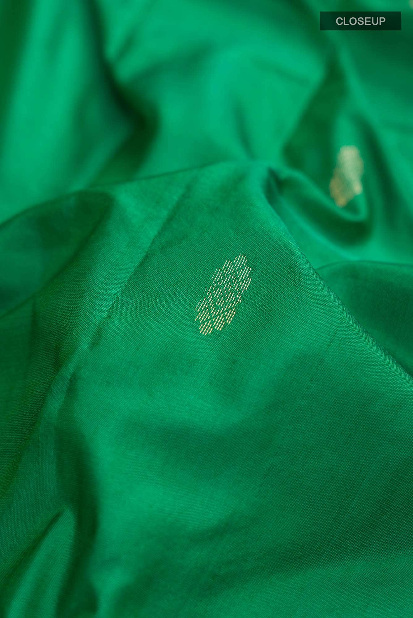Green Bangalore Silk Saree