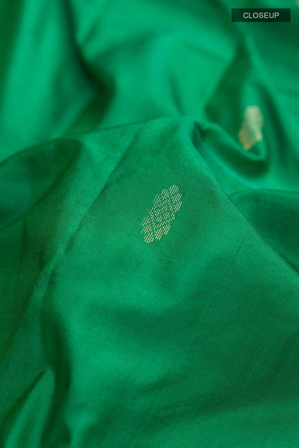 Green Bangalore Silk Saree