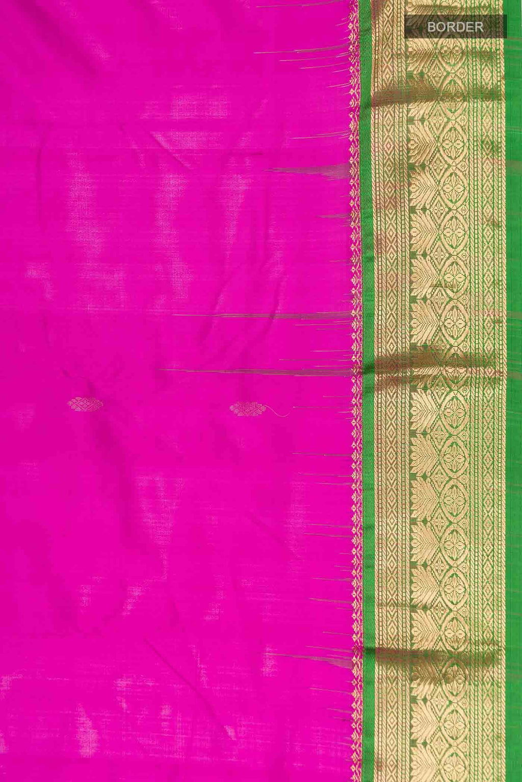 Pink Bangalore Silk Saree