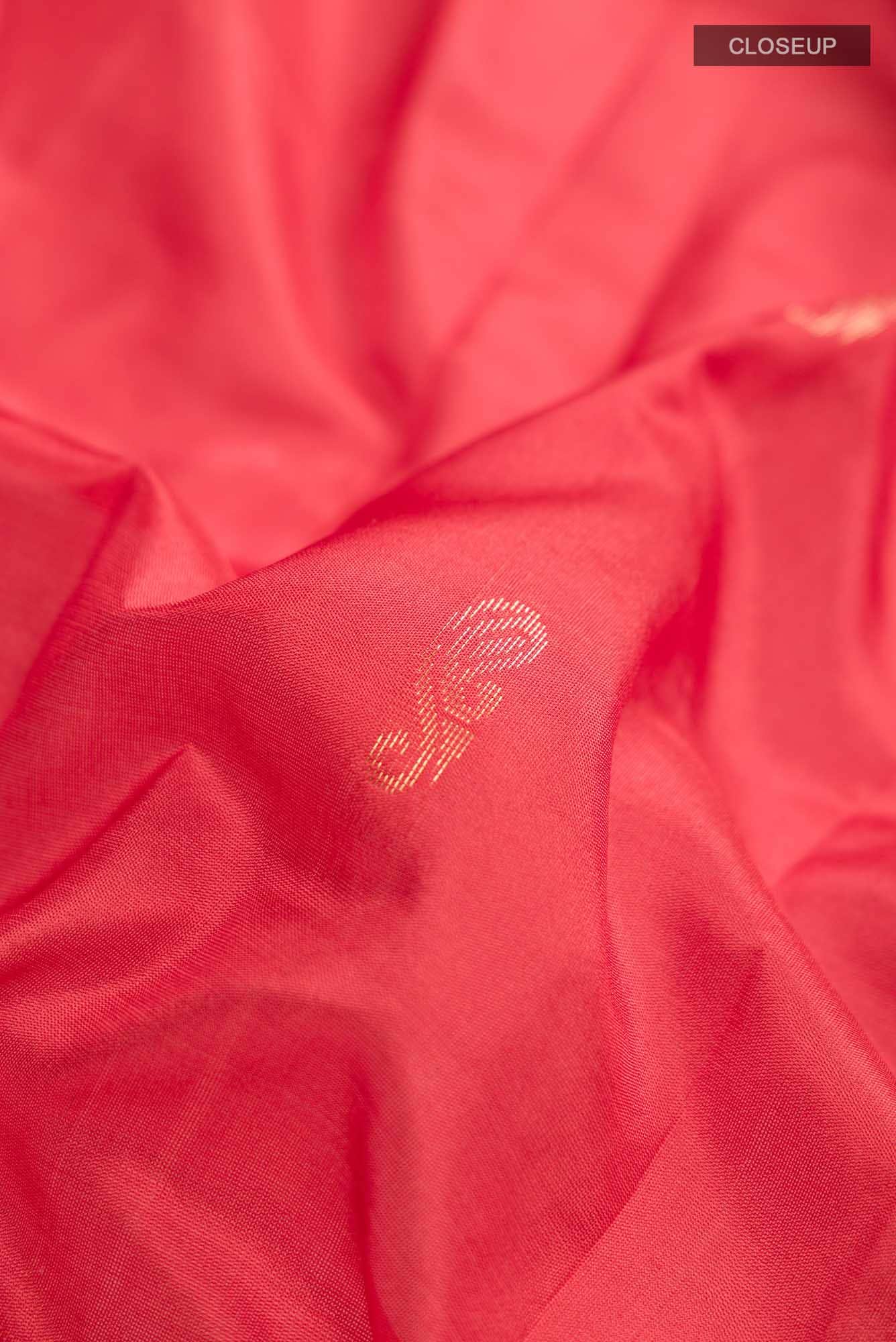 Red Bangalore Silk Saree