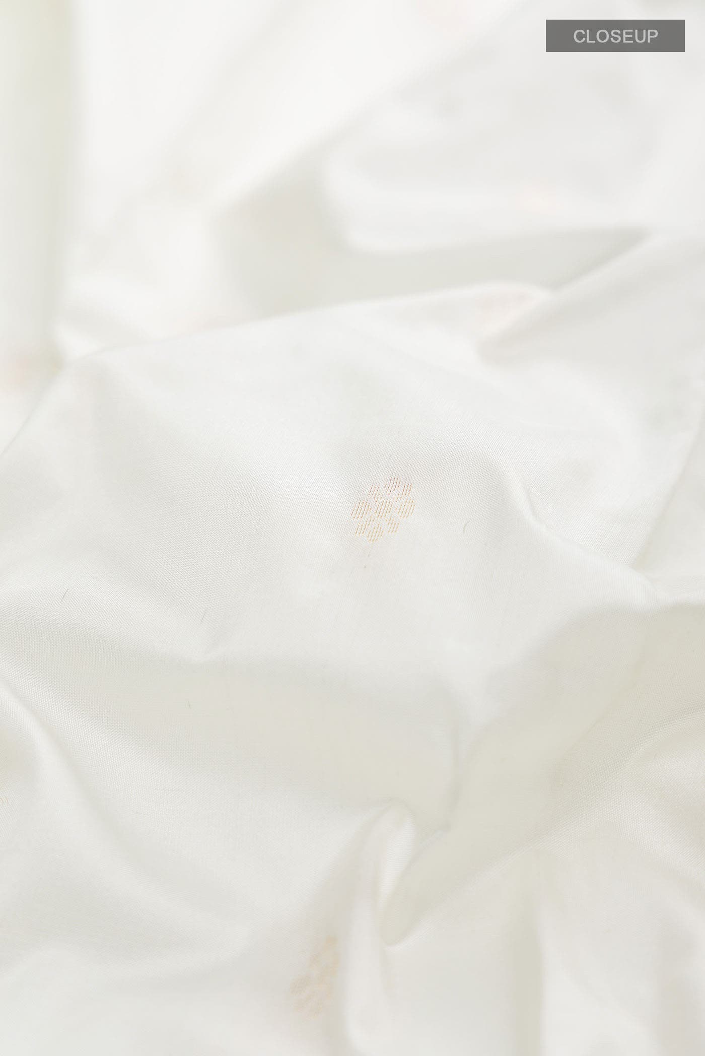 White Bangalore Silk Saree