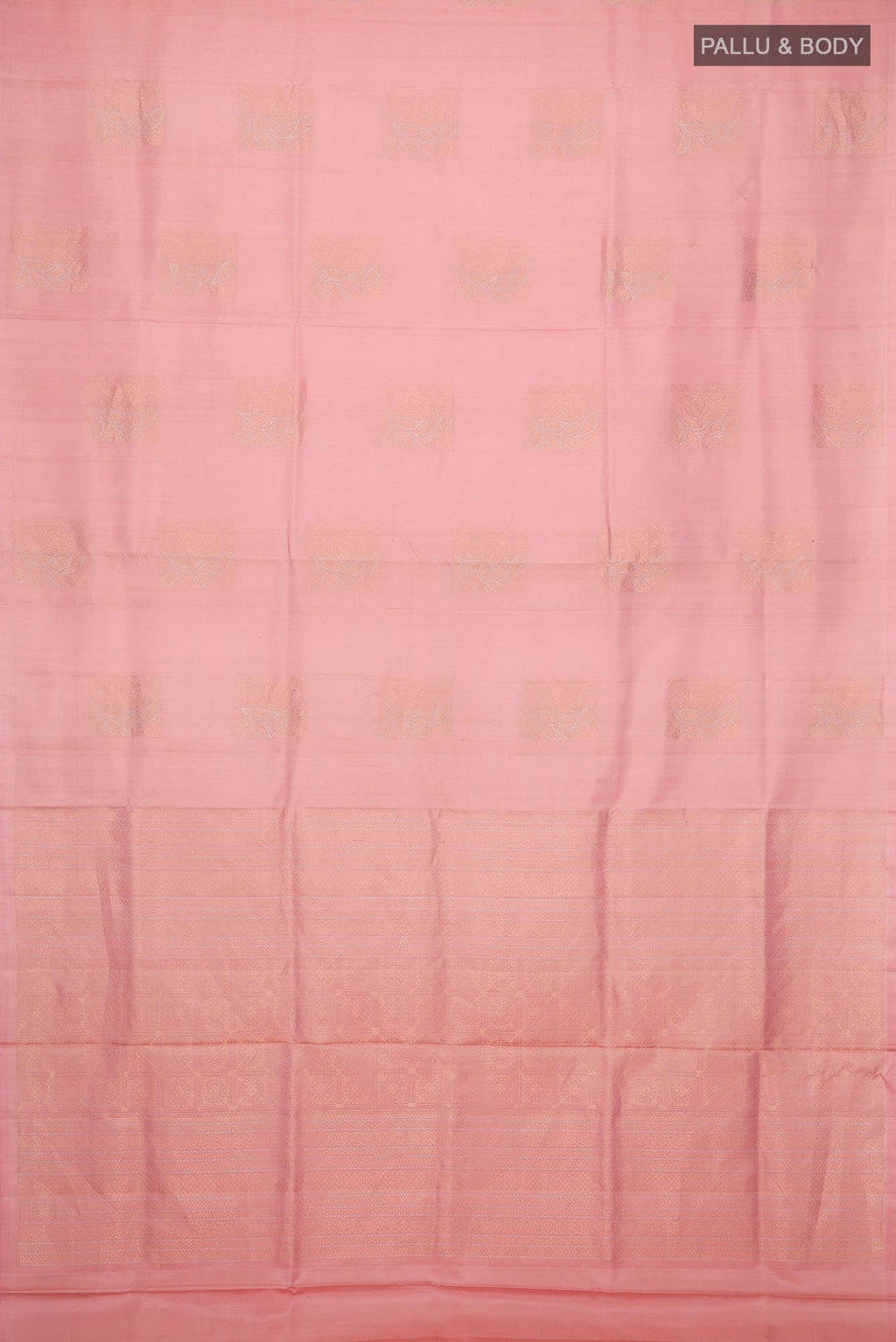 Rose Gold Soft Silk Saree