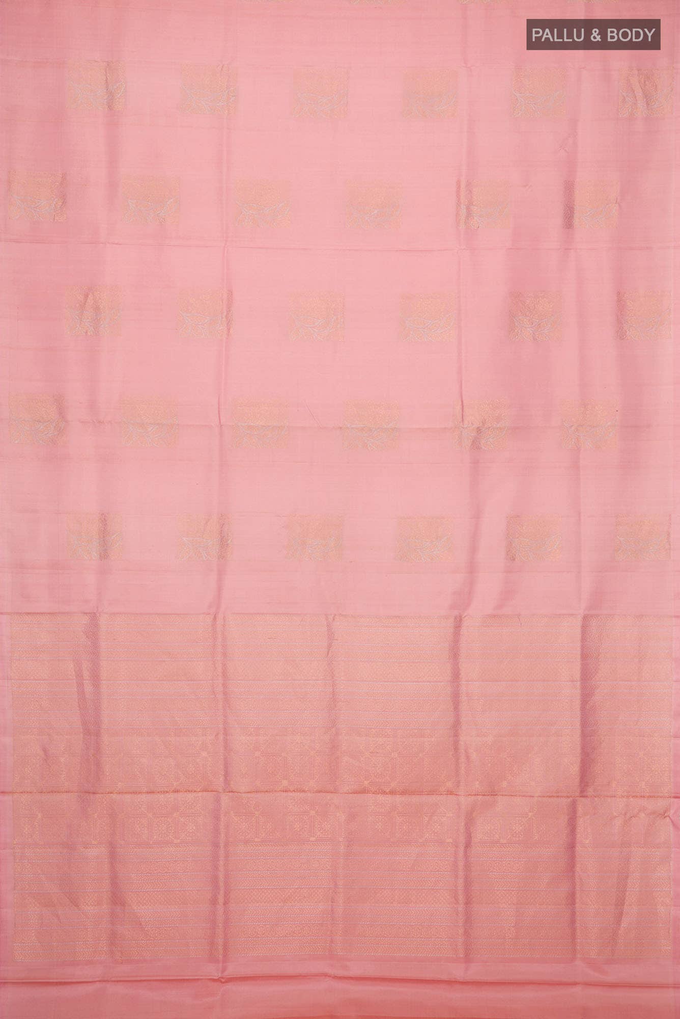 Rose Gold Soft Silk Saree