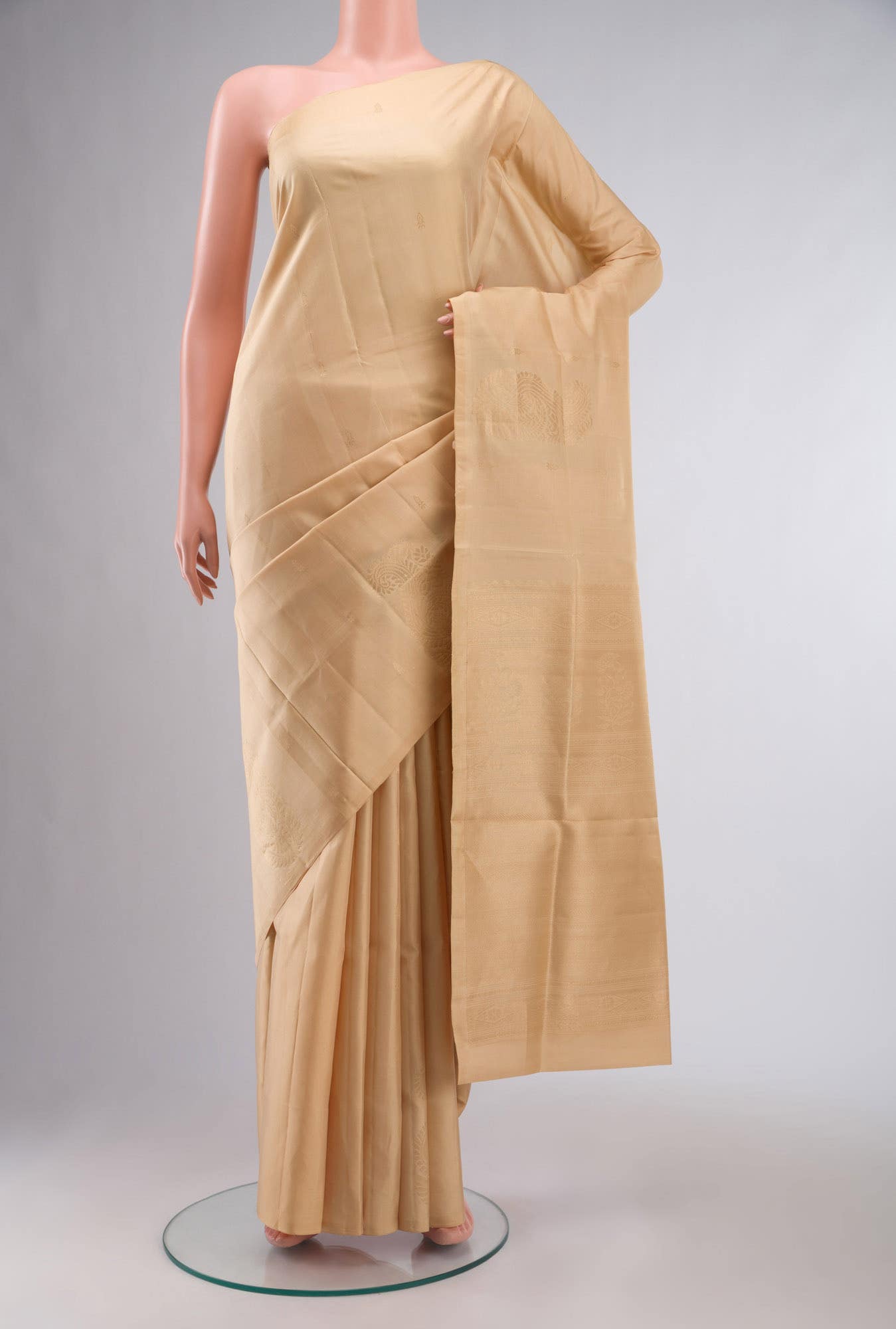 Sandal Soft Silk Saree