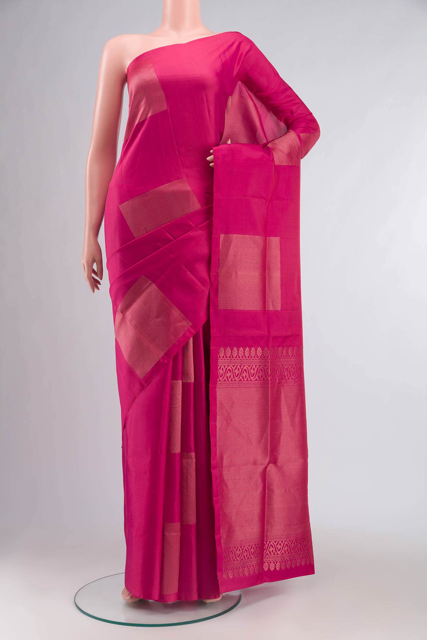Pink Soft Silk Saree