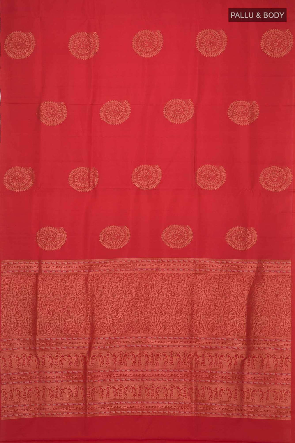 Red Soft Silk Saree