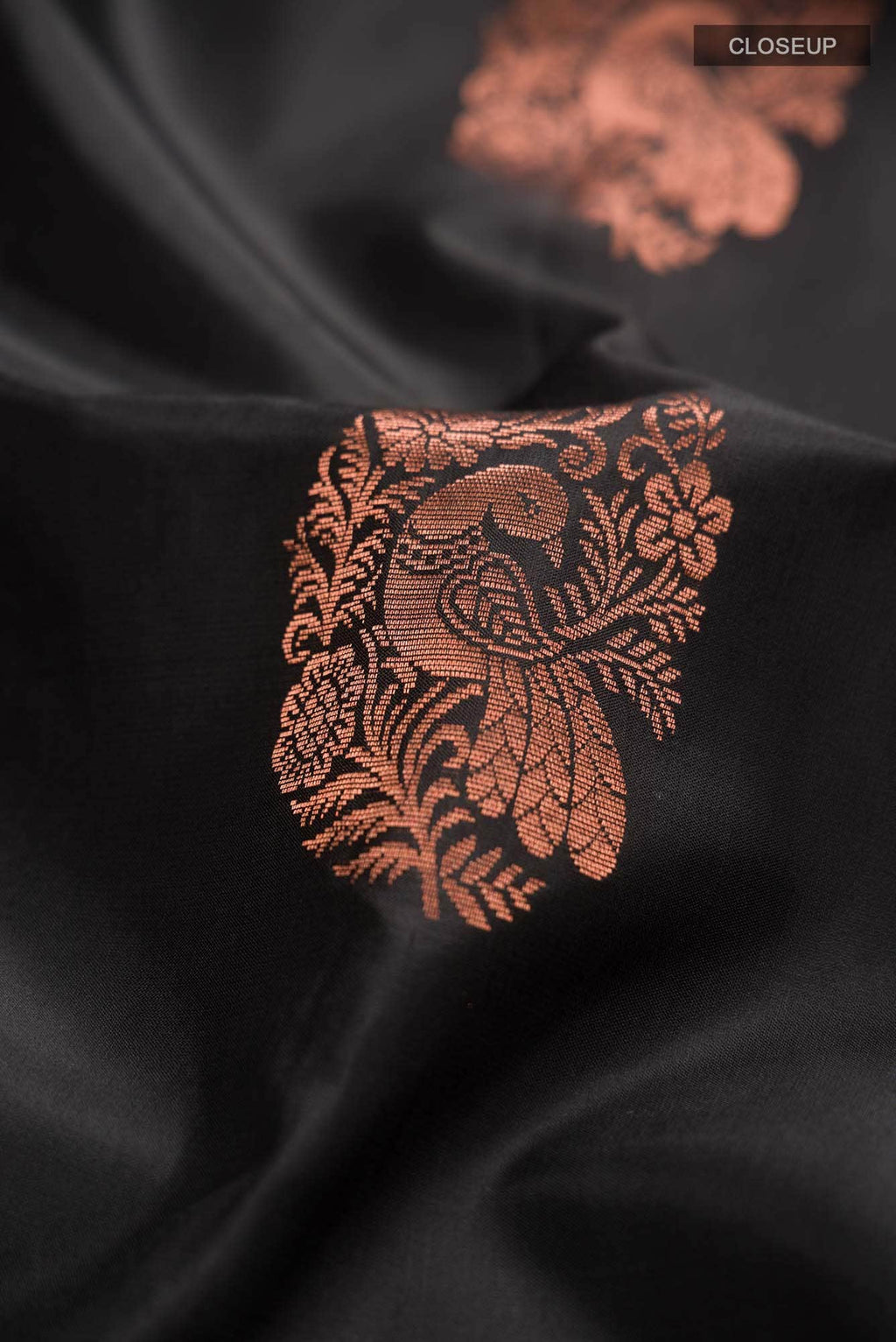 Black Soft Silk Saree