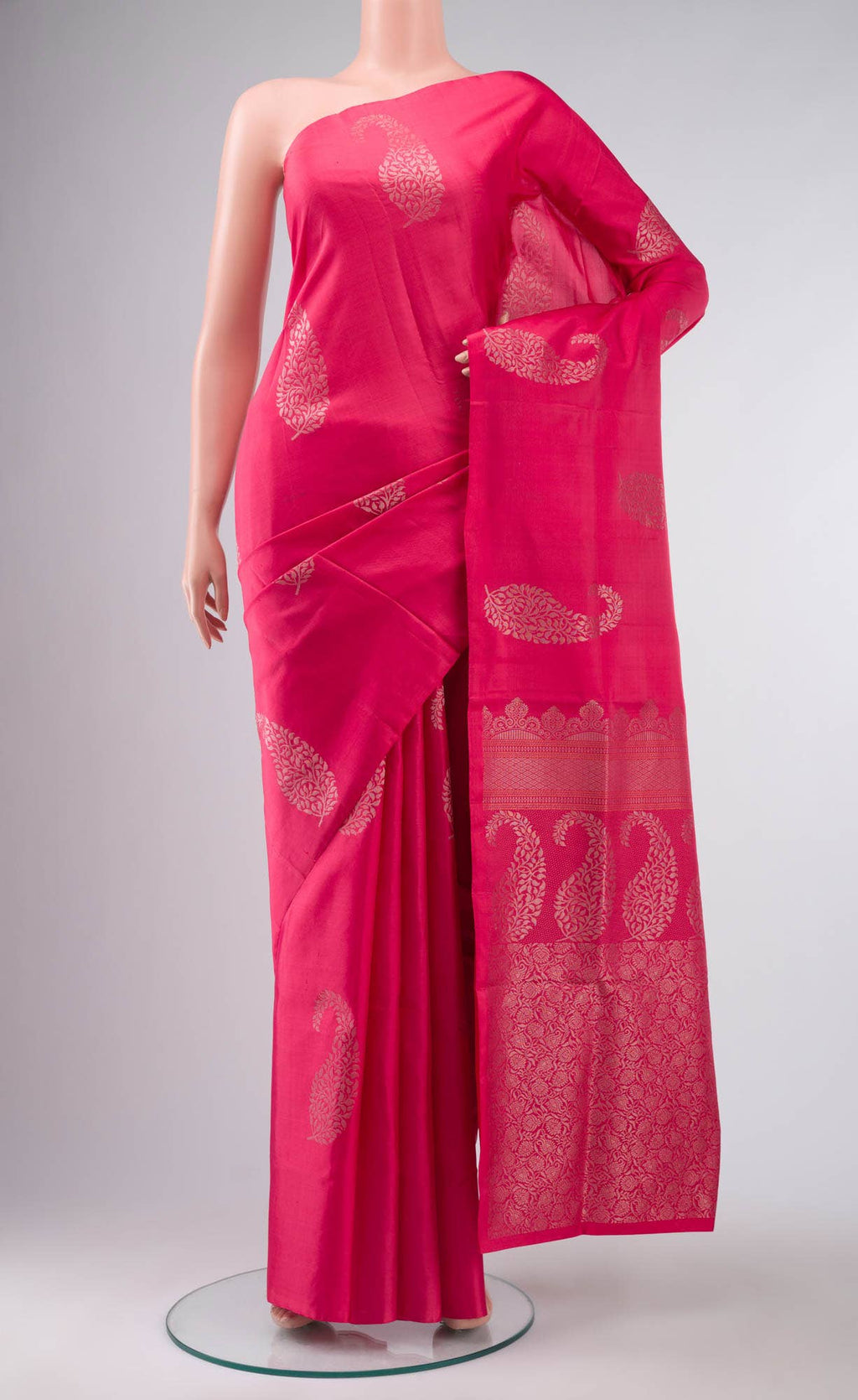Coral Soft Silk Saree