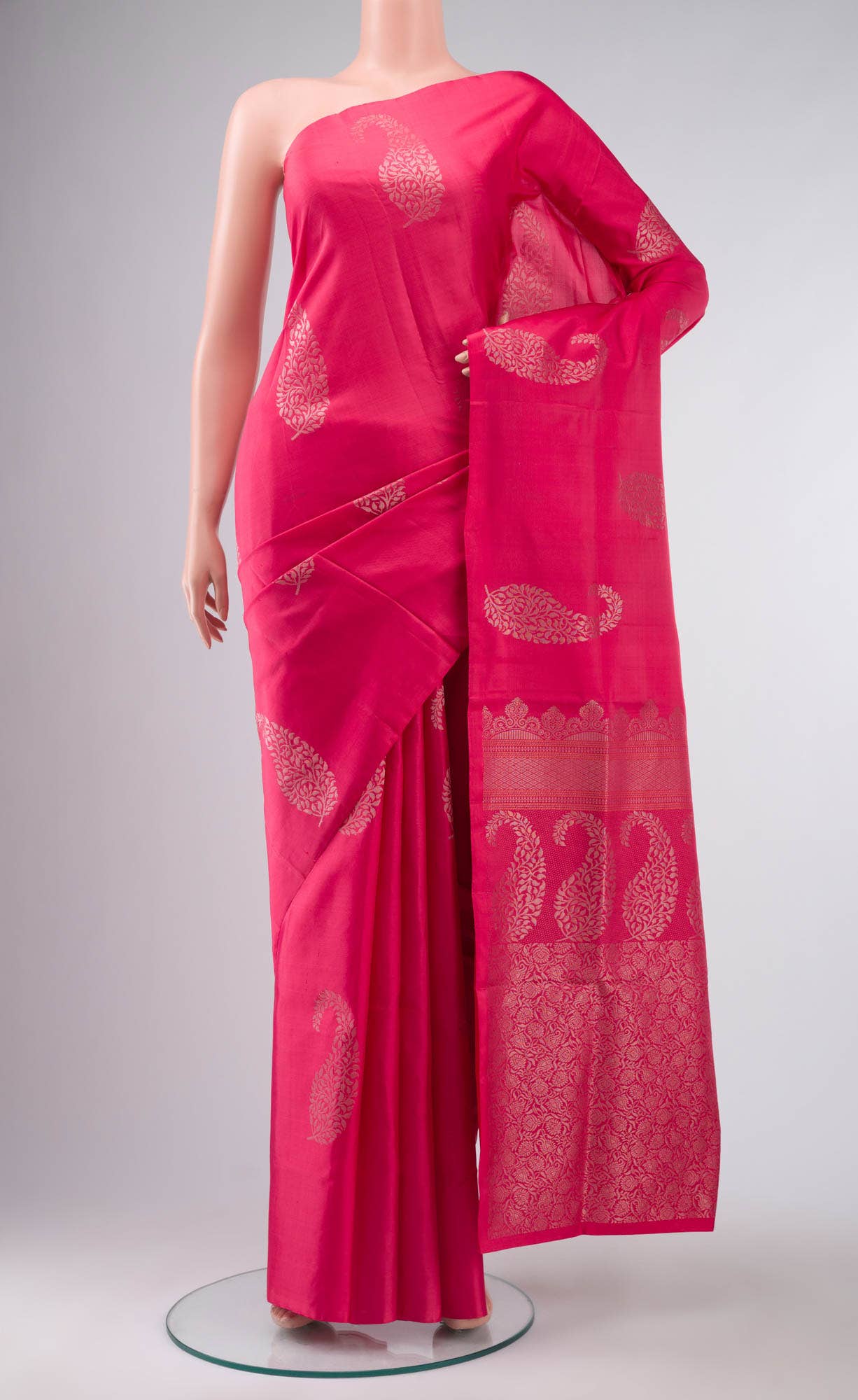 Coral Soft Silk Saree