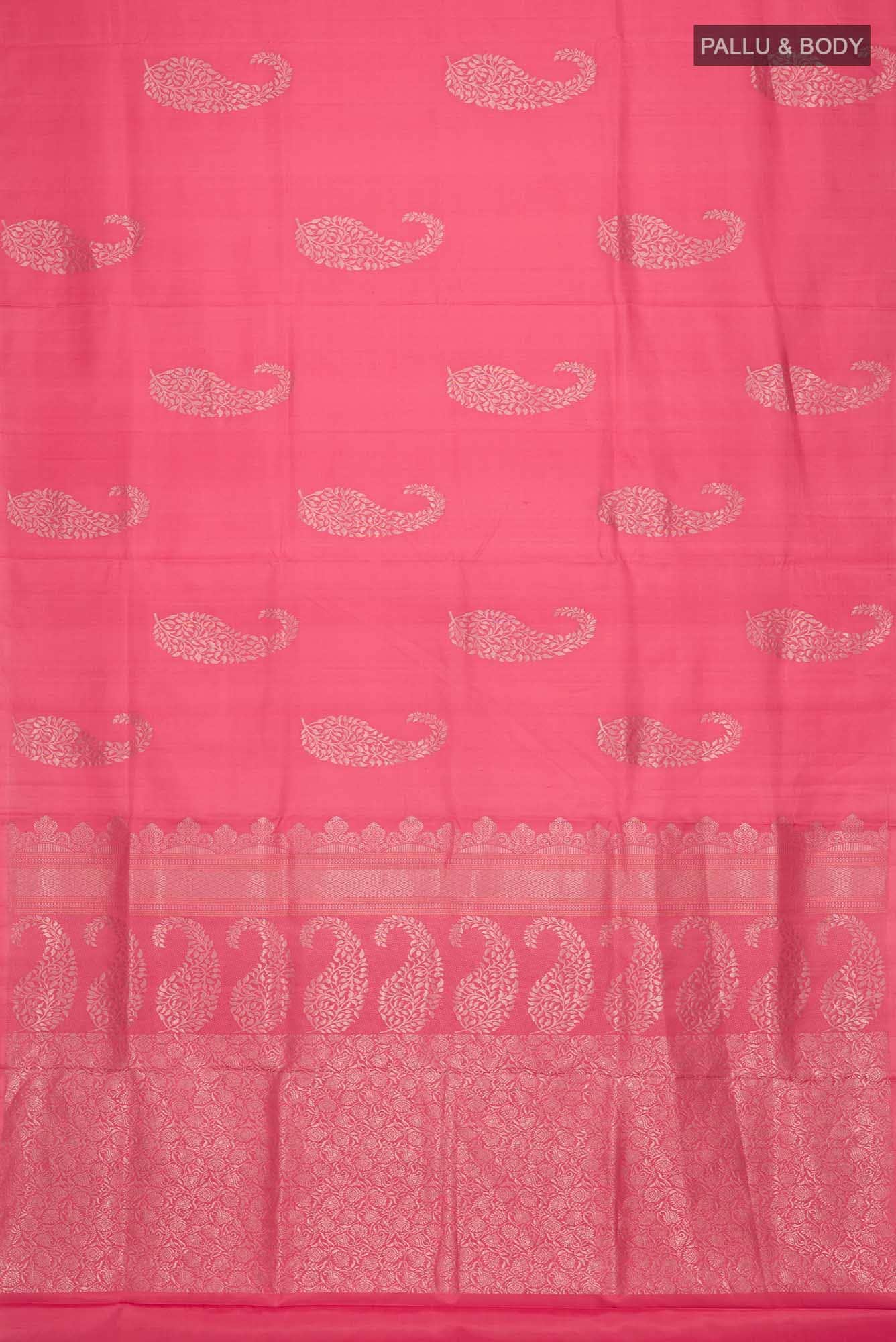 Coral Soft Silk Saree