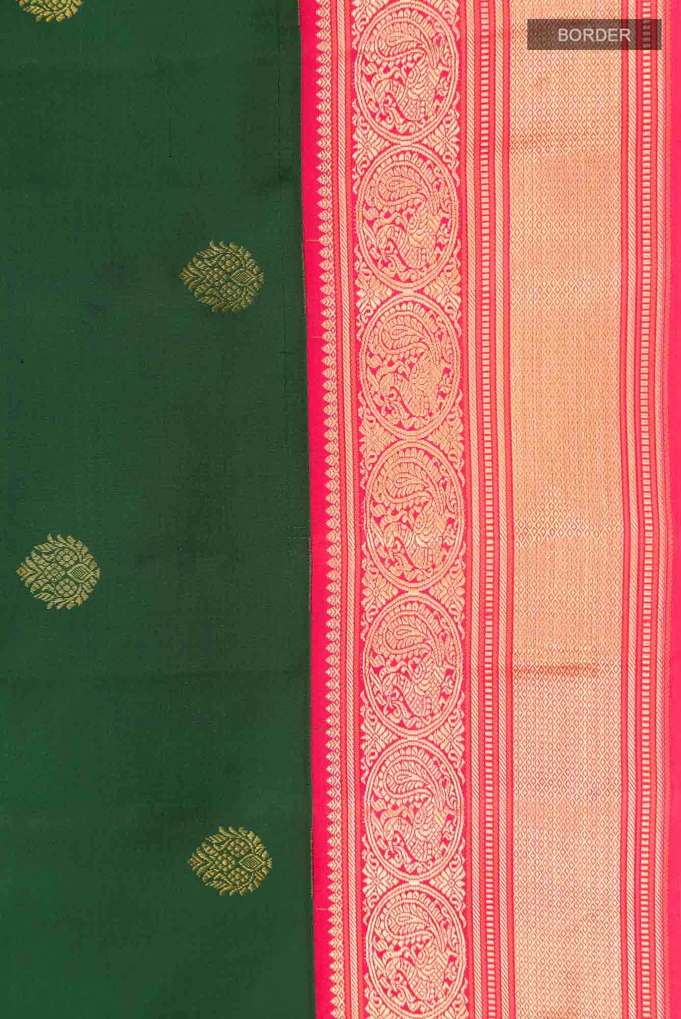 Green Kanchipuram Silk Saree