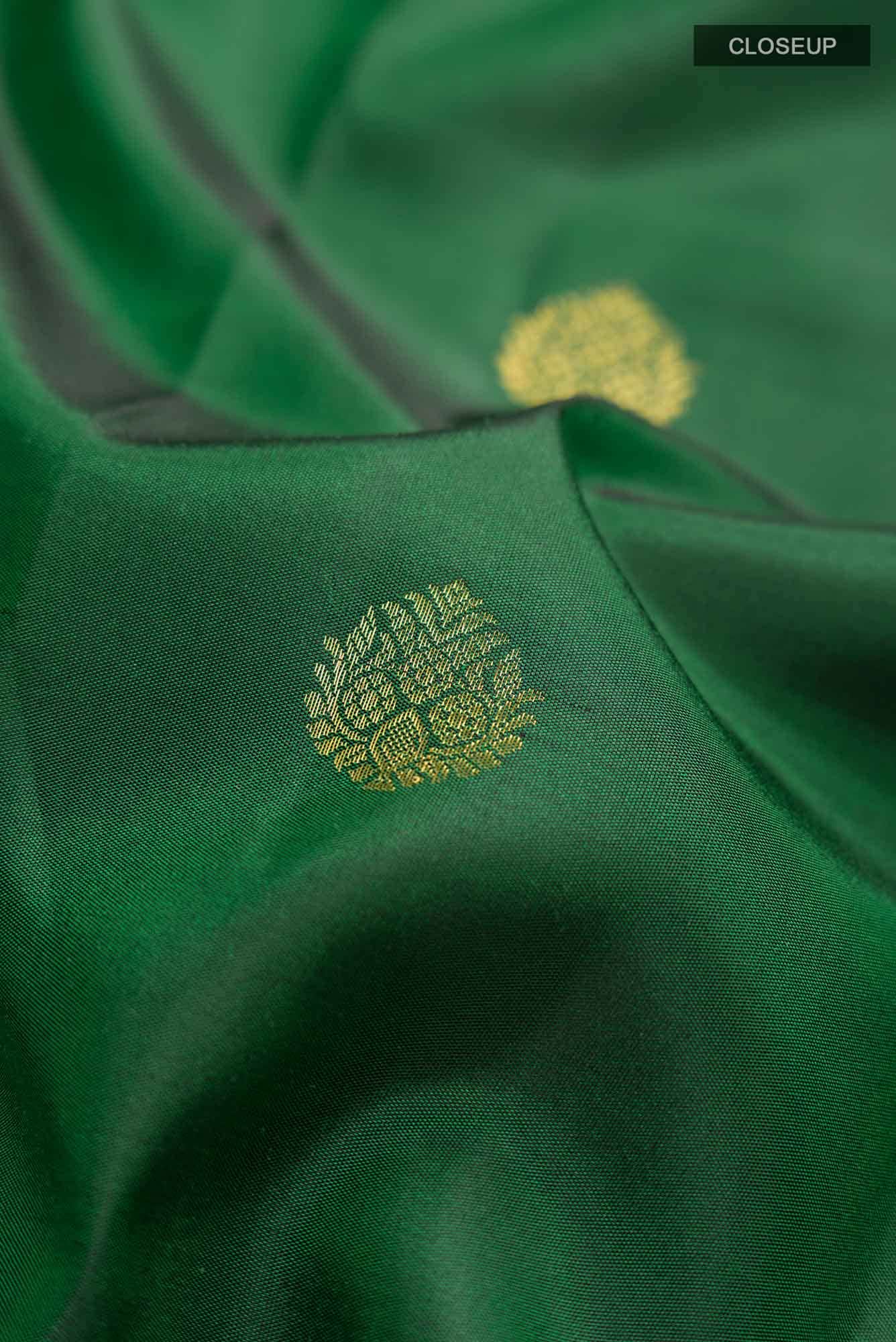 Green Kanchipuram Silk Saree